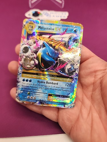 Mega Blastoise EX Pokemon TCG Holo Foil 22/108 Evolutions See Scans *CCGHouse* - Picture 3 of 9