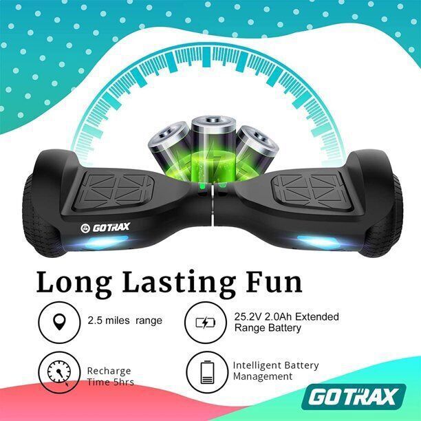 Gotrax Edge Hoverboard For kids Self Balancing Electric Scooter Outdoor Sports