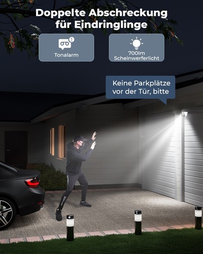 Reolink RLC-1224A 12MP PoE Überwachungskamera mit Spotlight Outdoor IP-Kamera - Bild 4 von 12
