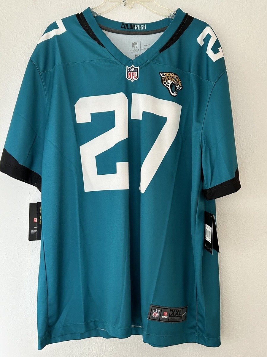ユニフォーム Nike NFL Jaguars Fournette 27 Jersey L Nike NFL ONFIELD Jacksonville Jaguars #27 Leonard Fournette Jersey