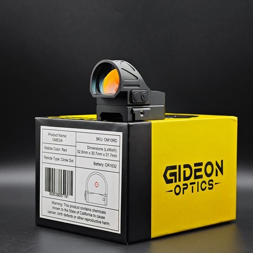 GIDEON Optics OMEGA 3MOA/45MOA RMR Footprint Circle Red/Green Circle/Dot Sight - Picture 12 of 15