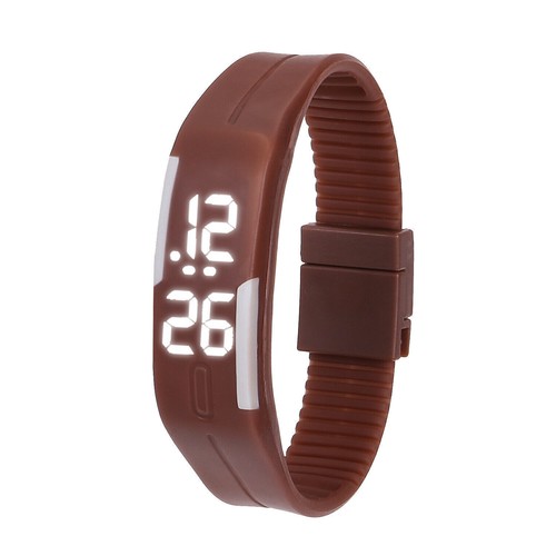 LED Digital Wrist Watch Sport Silicone Watches Waterproof Electronic Watch - Zdjęcie 12 z 18