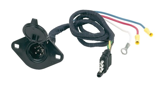 Hopkins 47155 Trailer Wiring Connector Adapter Black - Picture 1 of 1
