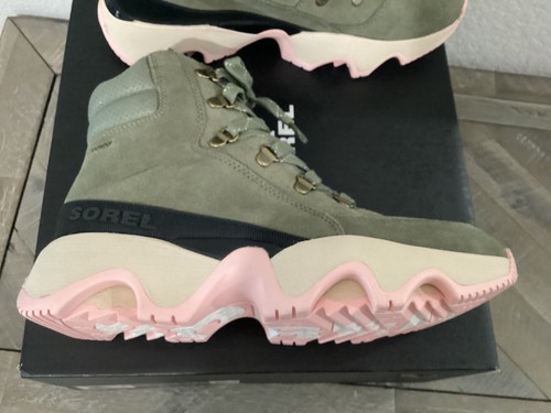 NWT SOREL Kinetic Impact Conquest Waterproof Sneaker Bootie (Women) 8.5M - Picture 9 of 15