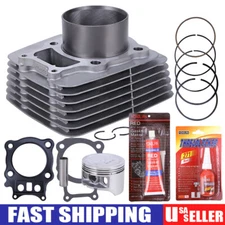 For Honda Rancher Trx350 TRX 350 Cylinder Head Piston Rings Gasket Kit 2000-2006
