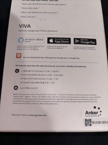 ROAV VIVA by Anker Alexa Enabled 2-Port USB Car Charger - Picture 17 of 24