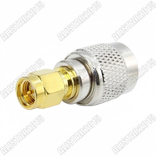 30x TNC Male to SMA Male Plug Straight RF Adapter Coaxial Connector SMA-TNC Type - Picture 5 of 6