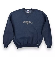 Vintage Russell Athletic Crewneck Sweatshirt Spellout Mens XL EUC