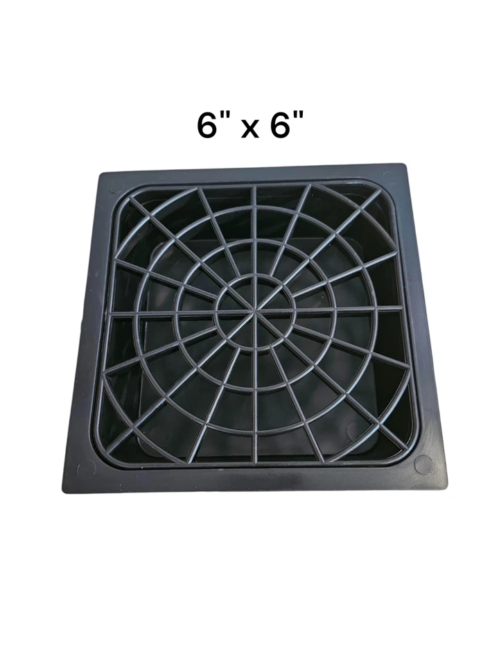 Bier Auffangschale, Kunststoff 6" x 6"