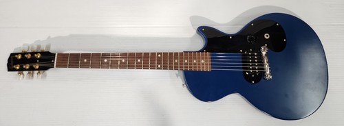 2011 Gibson Les Paul Melody Maker Made in USA Electric Guitar - Satin Blue - Picture 1 of 18