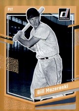 2023 Panini Donruss Holo Orange Bill Mazeroski #198