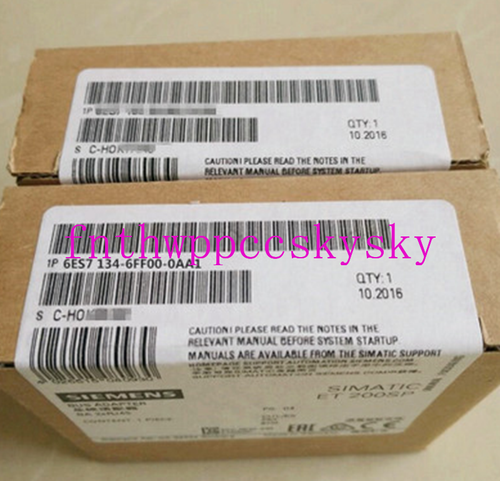 NEW Siemens 6ES7 134-6FF00-0AA1 6ES7134-6FF00-0AA1 - 第 1/4 張圖片