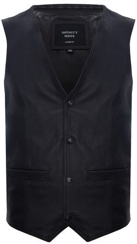 casual black vest