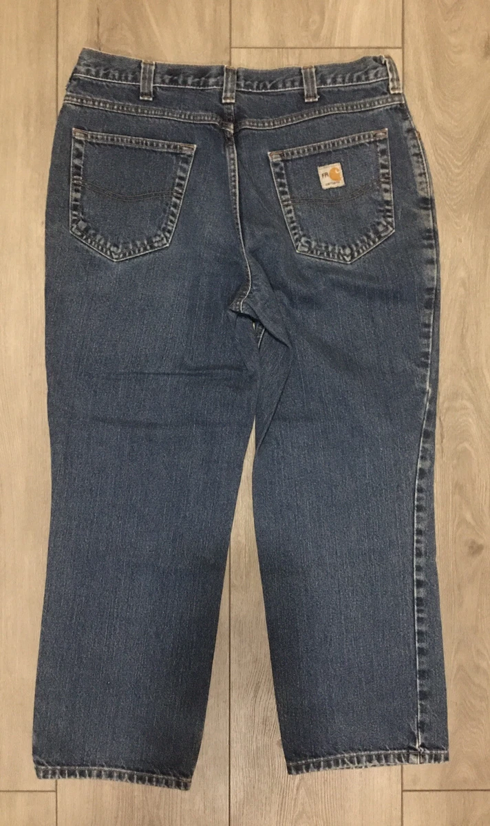 Carhartt fire deals resistant jeans