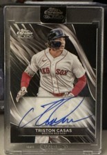 2024 Topps Chrome Black Triston Casas Auto - Boston Red Sox #CBA-TCA