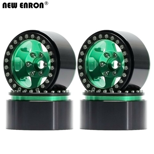 1.9 inch Metal Beadlock Wheel Hub Rim for RC 1/10 Crawler Traxxas Axial CC01 MST - Picture 5 of 54