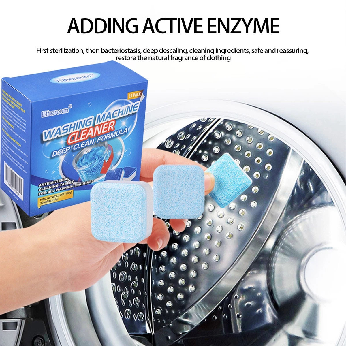 Washing machine cleaning tabs online