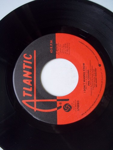 PHIL COLLINS & MARILYN MARTIN Separate Lives WHITE NIGHTS 45 RPM 7" Record 1985 - Picture 6 of 6