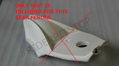 UPHOLSTERED HARLEY SEAT (ONLY) FOR REAR FENDER V-ROD V ROD VROD NIGHT ROD MUSCLE - Picture 8 of 8