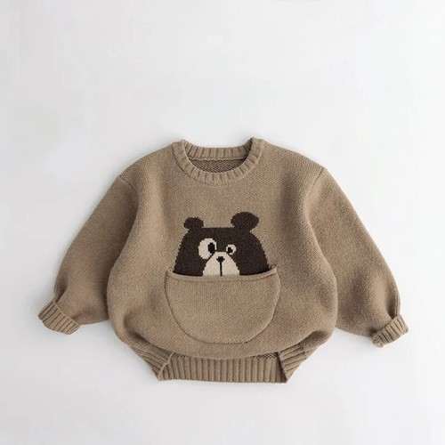 New Kids Clothes Sweaters Cartoon Boys Knitwear Children Pullover Outwear Boys - Picture 9 of 11