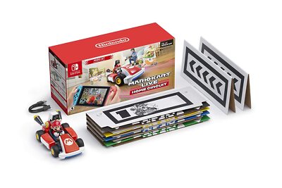 Nintendo Switch Neon W /Mario Kart 8 W / Mario Kart Live Home