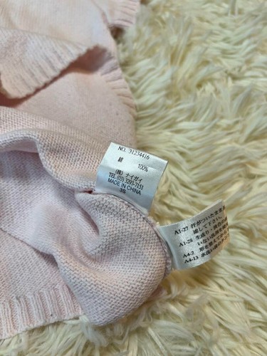 Polo Ralph Lauren Sweater Knit American Flag USA PINK PONY Women's Size 160 USED - Picture 4 of 6