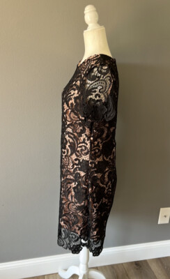 chinese dress ladies Asha by Ashley McCormick Carlotta Crochet Dress XL main image 1