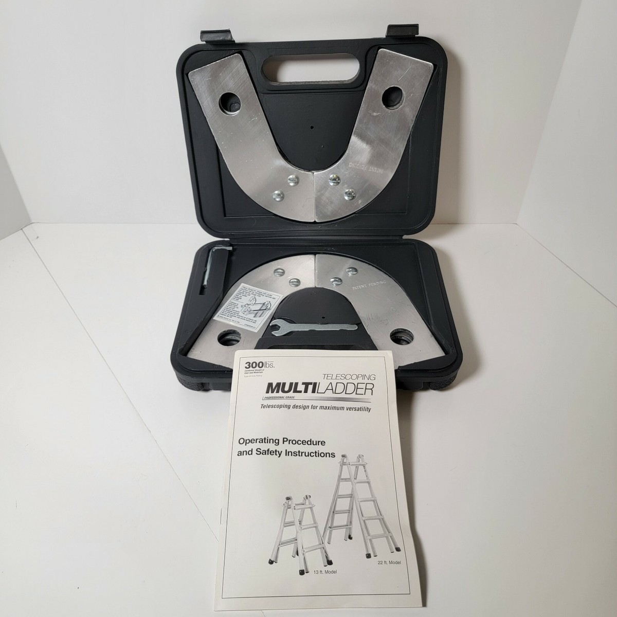 Werner 63648-01 Telescoping Multi-Ladder Dynamic Hinge Set in Case