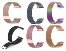For Fitbit Charge 5/ Charge 6 Strap Milanese Stainless Steel Band Magnetic Strap