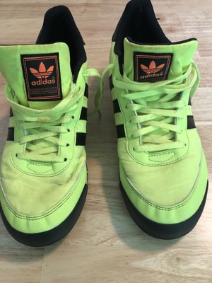 yellow green sneakers