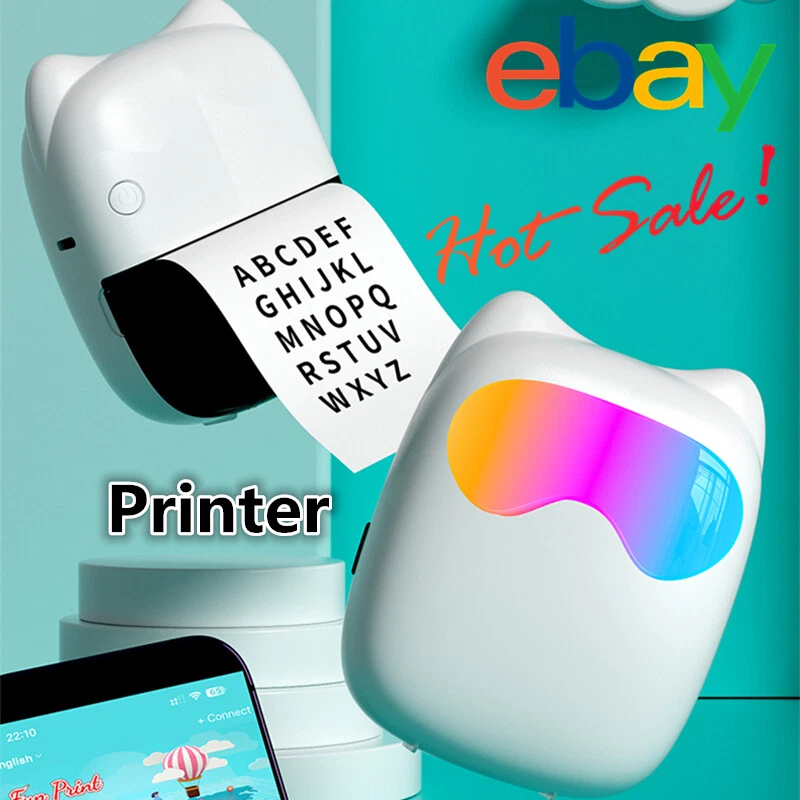 Wireless Bluetooth Printing Mini Thermal Printer Pocket Photo Printer 2025 New