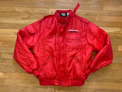 Vintage King Louie Pro Fit Aeroquip Red Racing Jacket - Size L
