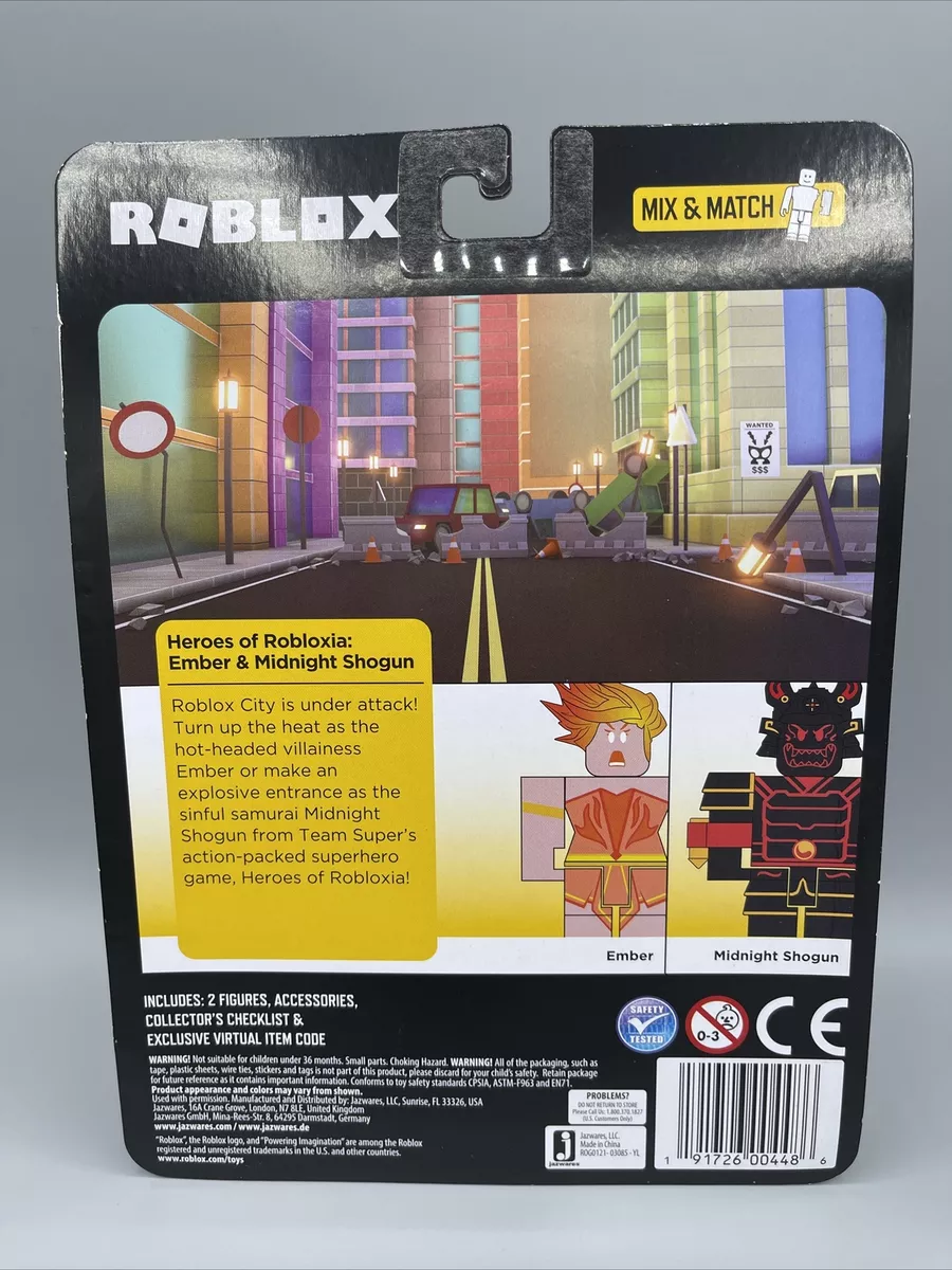 ROBLOX Heroes of Robloxia Ember & Midnight SHOGUN VHTF for sale online