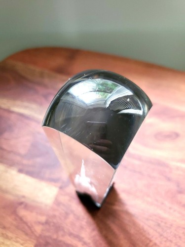 RAR Andrzej KUCHARSKI Kunst Glas Obelisk Skulptur signiert datiert 1988 - Bild 11 von 12