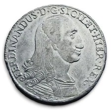 Palermo Sicily splendid 12 tarí 1796 Ferdinand III Bourbon remarkable