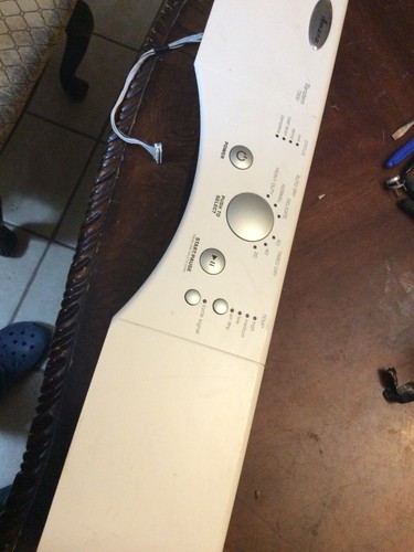 AMANA DRYER CONSOLE CONTROL PANEL & INTERFACE BOARD W10215746 W10215814 - Picture 1 of 9