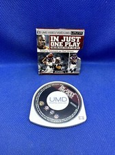 NFL In Just One Play UMD for PSP Cartridge Disc  Sleeve - Tested 