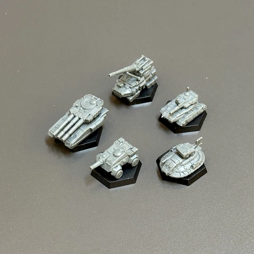 Lot 5 Vehicles Battletech Mercenaries Kickstarter Battlefield Support Lances #A