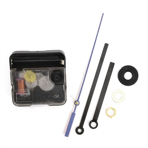 Set Quartz Clock Movement Mechanism DIY Kit - Battery Powered Hands Tool UK - Picture 11 of 12
