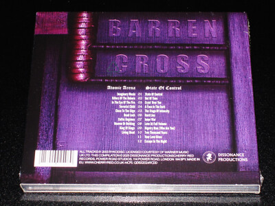 BARREN CROSS バレン・クロス ATOMIC ARENA Barren Cross: Atomic Arena + State Of Control 2 CD Set 2025