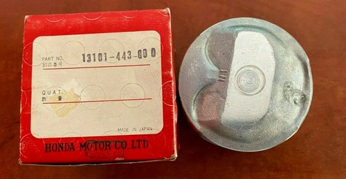 13101-443-000 GENUINE PISTON STD FOR HONDA CB400N - Picture 2 of 2
