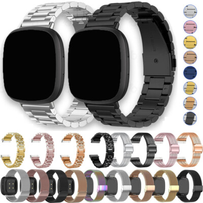 Edelstahl Armband für Fitbit Versa 4/ Versa 3 | Sense 2/ Sense Watch Ersatz Band