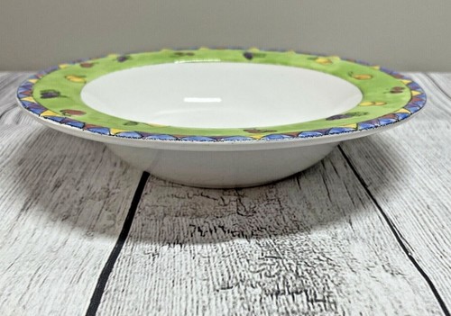 Sango Sangria 3075 Kiwi Diseñado Sue Zipkin Sopa Cereal Cuenco Gres Fruta - Imagen 3 de 3