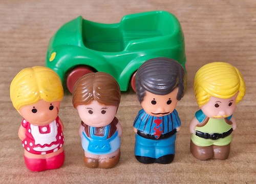 Vintage 70's Kenner Brazil Glasslite Tree Tots CAR On the Road Family Tree House - Picture 7 of 8