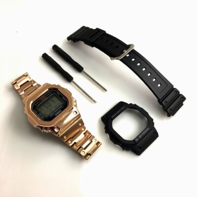 DW-5600BB ローズゴールド DW Mod Rose Gold Case DW-5600BB-1 – No.3 Stu