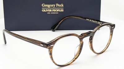 Oliver Peoples Gregory Peck OV5186 1689 Round Sepia Smoke Unisex