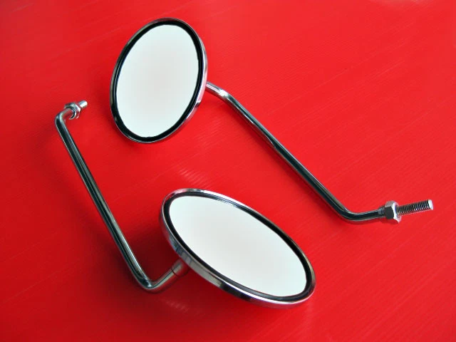 Fit KAWASAKI A1 A1SS A7 A7SS W1 W1SS W2 W2SS W2TT MIRROR 1 PAIR #BI1229# Foto 2 de 4