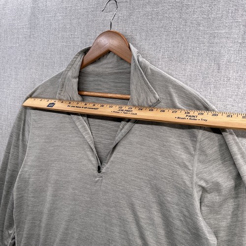 Vuori Ease Performance Pullover Mens XL Gray Long Sleeve Athletic Pocket Adult* - Picture 5 of 14