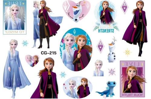 TATUAJES CORPORALES TEMPORALES DISNEY ELSA/ANNA/OLAF/SVEN/- LISTA 2 - Imagen 14 de 17