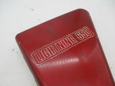BSA Genuine Original Lightning 650 A65 Red Side Cover Body Fairing 